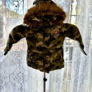 Limited Too Camouflage Puffer Jacket